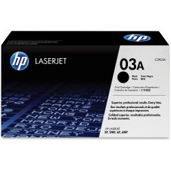 HP 03A Black Toner Cartridge, C3903A