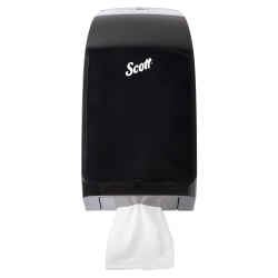 Scott® Hygienic Bathroom Tissue Dispenser, 7 x 5.73 x 13.34, Black