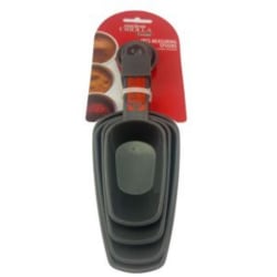 Cocina Criolla Measuring Spoons, 7", Set Of 4 Spoons
