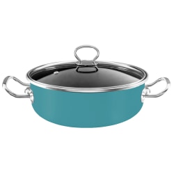 Vasconia® Elegance Steel Nonstick Casserole Dish, 5 Qt, Teal