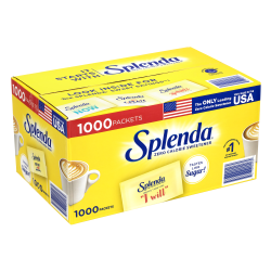 Splenda Sweetener Packets, Box of 1,200
