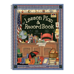 Teacher Created Resources Susan Winget Lesson Plan And Record Books, Pack Of 2