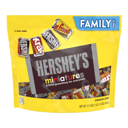 Hershey's® Miniatures Chocolate Candy Assortment, 17.6 Oz Bag
