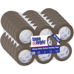 Tape Logic™ #700 Hot Melt Tape, 2" x 110 Yd., Tan, Pack Of 36