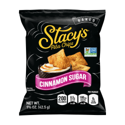 Stacy's® Cinnamon Sugar Pita Chips, 1.5 Oz, Pack Of 24