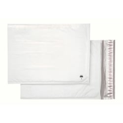 Office Depot® Brand Poly Bubble Mailer, Size #5, 10 1/2" x 15", White