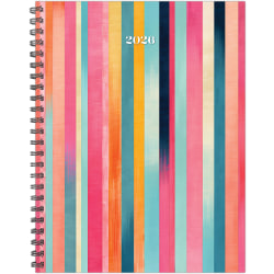 2026 Willow Creek Press Weekly/Monthly Softcover Planner, 8-1/2" x 11", Super Stripe, January To December, 57384
