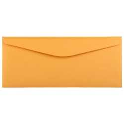 JAM PAPER #11 Recycled Envelopes, 4 1/2 x 10 3/8, Brown Kraft Manila, 25/Pack