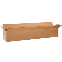 Partners Brand Long Corrugated Boxes, 40" x 6" x 6", Kraft, Pack Of 25 Boxes