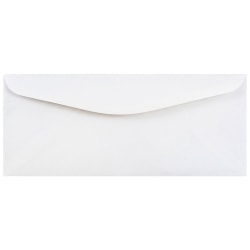 JAM PAPER #12 Business Envelopes, 4 3/4 x 11, White, 25/Pack