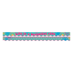 Barker Creek Scalloped-Edge Double-Sided Borders, 2 1/4" x 36", Bohemian, Pack Of 13