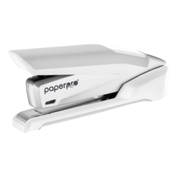 PaperPro™ inPOWER™+ 28 Premium Desktop Stapler, White/Silver