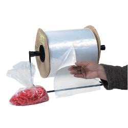 Office Depot® Brand 2 Mil Poly Bags on a Roll, 10" x 12", Clear, Roll Of 1250