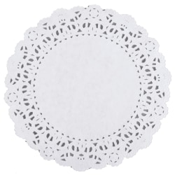 Lace Doilies, 6", Carton Of 10