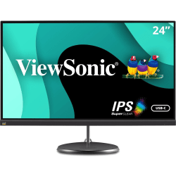 ViewSonic® VX2485-MHU 24" 1080p Thin-Bezel IPS Monitor