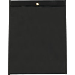 Partners Brand Job Ticket Holders, 9" x 12", Black, Pack Of 25, FSC12122AAPPEL