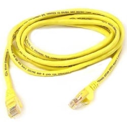 Belkin Cat. 5e Patch Cable - RJ-45 Male - RJ-45 Male - 7ft, A3L791B07YLWS
