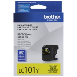 Brother® LC101 Yellow Ink Cartridge, LC101-Y