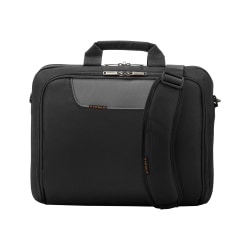 Everki Advance Compact Laptop Briefcase - Notebook carrying case - 15.4" - charcoal