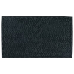 M+A Matting SuperScrape Plus Floor Mat, 48" x 72", Black