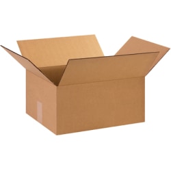 Office Depot® Brand Corrugated Boxes 15" x 13" x 7", Kraft, Bundle of 25