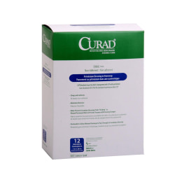 CURAD® Sterile Overwrap Petrolatum Gauze, 1" x 36", White, Pack Of 72