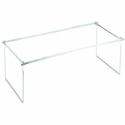 Universal File Frame - Letter - 23" to 26.77" Long - Steel - Steel - 12 / Carton