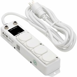 Eaton Tripp Lite Series UL 1363A Medical-Grade Power Strip for Patient Care, 4 Hospital-Grade Outlets, 15 ft. (4.6 m) Cord, PS415HGOEMLM