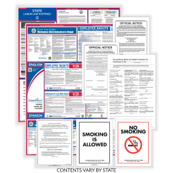 ComplyRight™ Public Sector Federal (Bilingual) And State (English) Poster Set, Minnesota