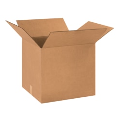 Partners Brand Corrugated Boxes 18" x 16" x 16", Kraft, Bundle of 20