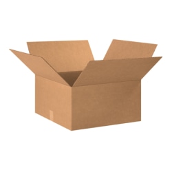 Office Depot® Brand Corrugated Boxes 18 1/2" x 18 1/2" x 9", Bundle of 20
