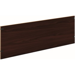 HON 10500 H105854 Back Enclosure - x 57.8" x 0.8" x 18.6" - Flat Edge - Finish: Mahogany