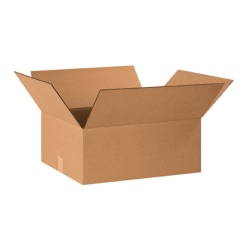 Partners Brand Corrugated Boxes 20" x 15" x 9", Bundle of 25
