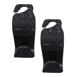 MAXSA® Innovations Car Headrest Bling Hooks, 4-Pack, Black