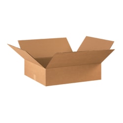 Partners Brand Corrugated Cartons 22" x 18" x 8", Bundle of 20