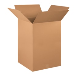 Partners Brand Corrugated Boxes 22" x 22" x 30", Bundle of 10