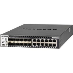 Netgear M4300 Stackable Managed Switch with 24x10G including 12x10GBASE-T and 12xSFP+ Layer 3 - 12 Ports - Manageable - 10 Gigabit Ethernet, Gigabit Ethernet - 10GBase-T, 10GBase-X - 3 Layer Supported - Modular - 1U High