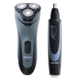 Barbasol 2-In-1 Rotary Shaver And Nose Trimmer Kit