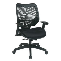 Office Star™ REVV Series SpaceFlex® High-Back Chair, Raven