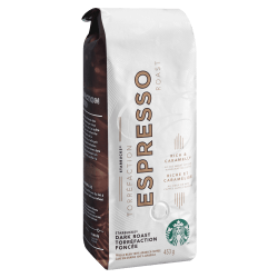 Starbucks® Whole Bean Coffee, Dark Roast, Espresso, 1 Lb Per Bag