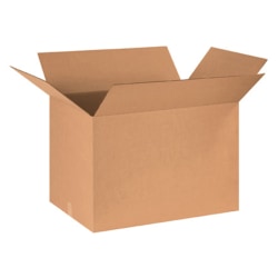 Partners Brand Corrugated Boxes 29" x 17" x 20", Kraft, Bundle of 10