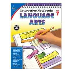 Carson-Dellosa Interactive Language Arts Notebook, Grade 7
