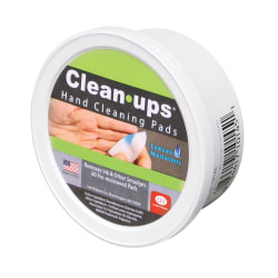 Lee Clean-Ups® Hand Cleaning Pads, Pack Of 60