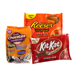 National Brand Hershey's /Mars Snack Size Chocolate Party Assortment, 69.3 Oz