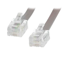 StarTech.com 25 ft RJ11 Telephone Modem Cable - Position your modem up to 25ft from your computer