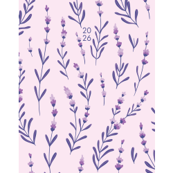 2026 Willow Creek Press Monthly Booklet Planner, 7-1/2" x 9-1/2", Modern Floral, January To December, 58534