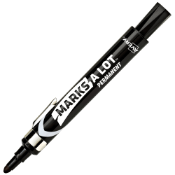 Avery® Marks-A-Lot® Bullet-Tip Permanent Markers, Black