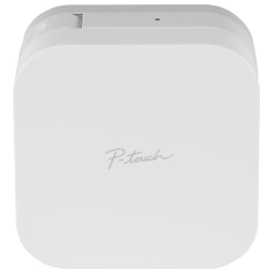 Brother® P-touch® PTP300BT CUBE Smartphone Label Maker, White