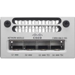 Cisco C3850-NM-2-10G Network Module - For Data Networking, Optical Network4 x Expansion Slots