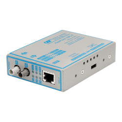 Omnitron FlexPoint 10FL/T - Fiber media converter - 10Mb LAN - 10Base-T, 10Base-FL - RJ-45 / ST multi-mode - up to 1.2 miles - 850 nm
